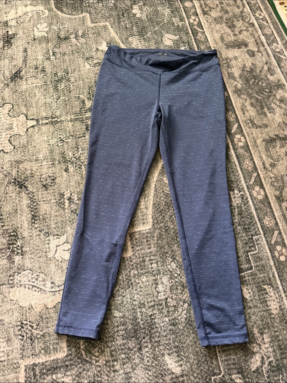 Navy Speckled Women's Leggings - Comfortable Everyday Stretch